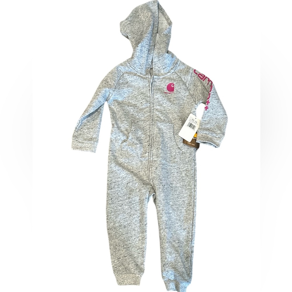 Carhartt hooded onesie 18M NWT